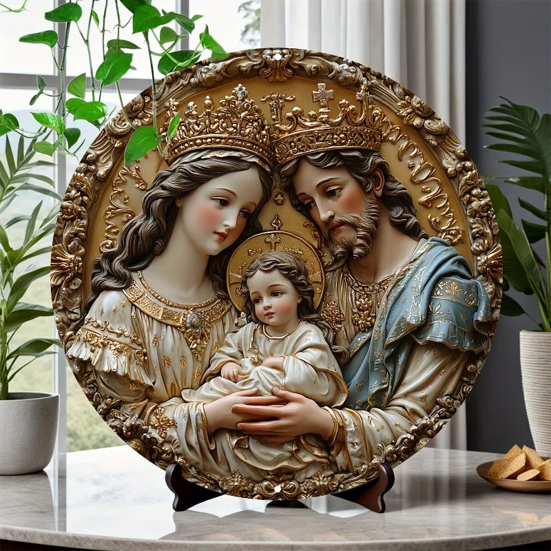 Décoration Religieuse Catholique – Sainte Famille Sacrée