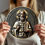 Décoration Religieuse Catholique – Jésus-Christ Médaillon