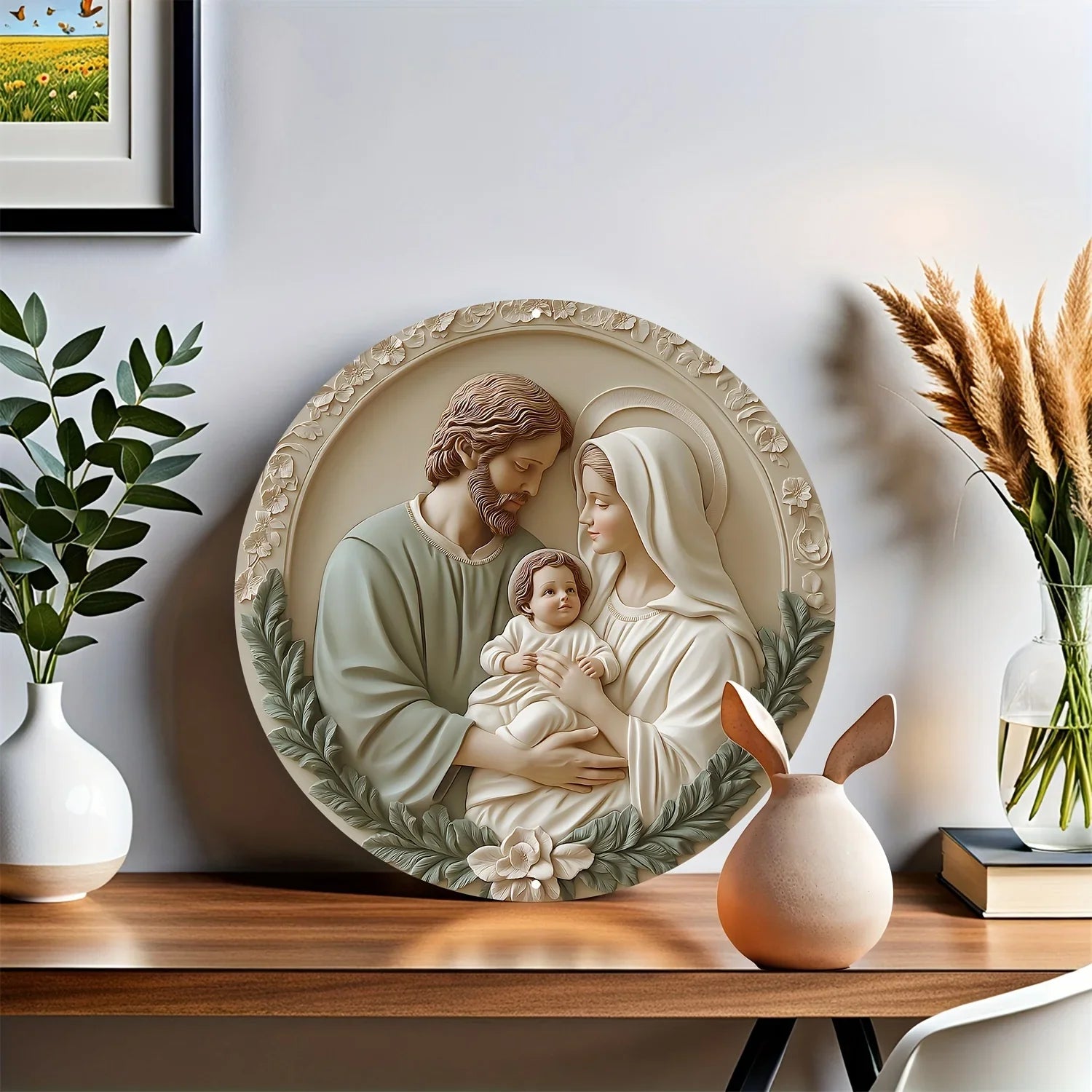 Décoration Religieuse Catholique – Sainte Famille Bénie