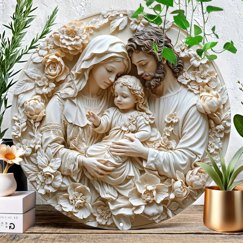 Décoration Religieuse Catholique – Sainte Famille Sanctifiée
