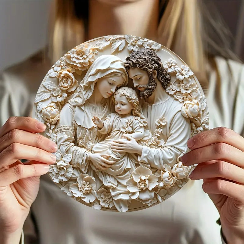 Décoration Religieuse Catholique – Sainte Famille Sanctifiée