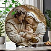 Décoration Religieuse Catholique – Sainte Famille Divine dans l'Amour