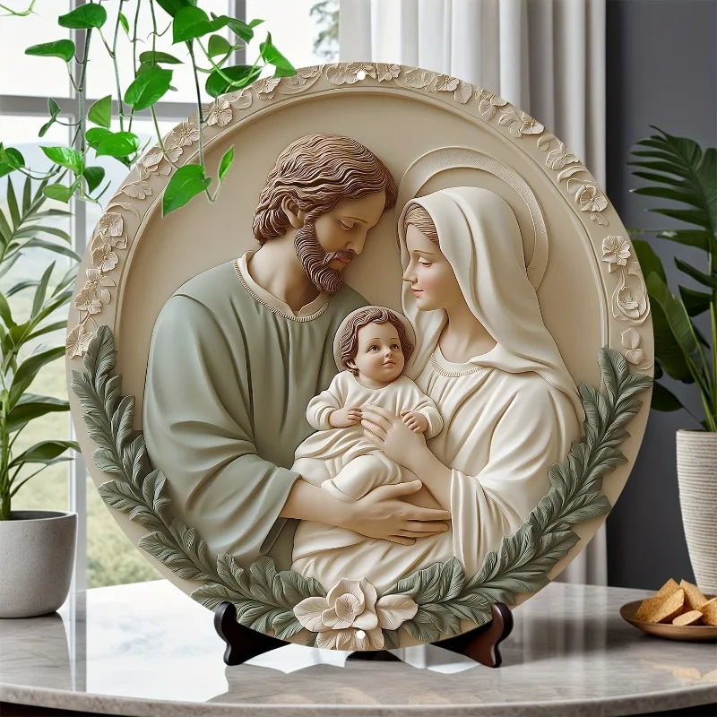 Décoration Religieuse Catholique – Sainte Famille Bénie