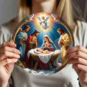 Décoration Catholique – Crèche Sacrée de la Nativité