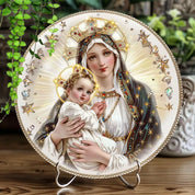 Décoration Religieuse Catholique – Vierge Marie avec l’Enfant Jésus